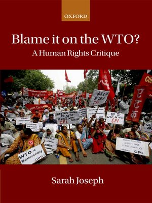 cover image of Blame it on the WTO?